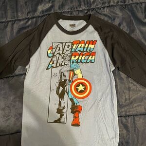 Captain America Long Sleeve Shirt By Marvel